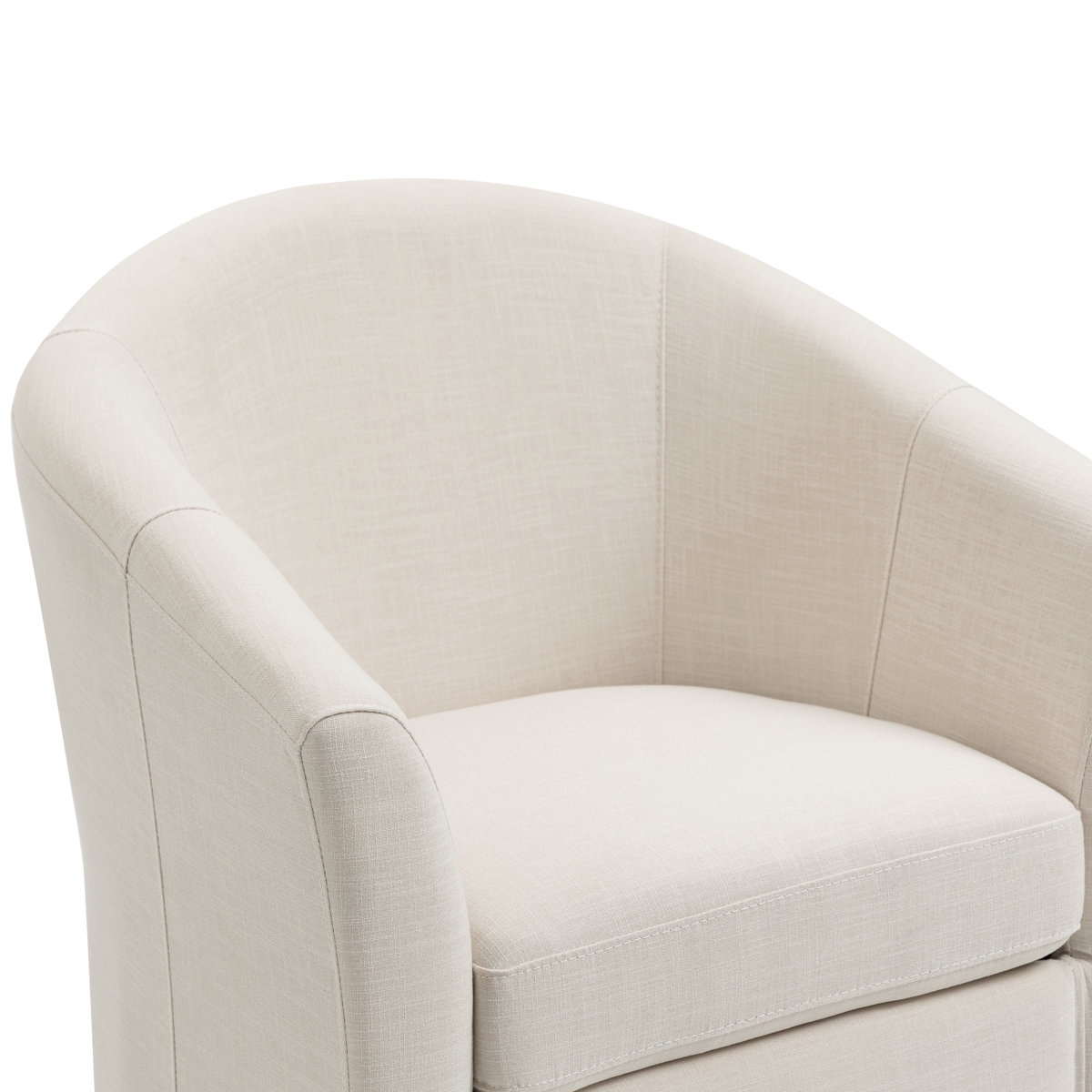 Aunna Upholstered Swivel Barrel Chair (Set of 2)